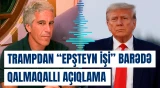 Onunla heç bir işimiz yoxdur, demokratlar isə... | Tramp sualları cavablandırdı