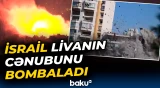 İsrail Livanın cənubunu bombardman etdi