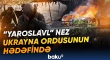 Rusiyanın neft və hərbi obyektlərinə zərbələr endirilib