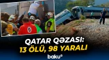 Meksikada qatar qəzası faciə ilə nəticələndi