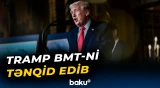 “Bütün dünyada sülh məsələlərini...” | Trampdan irad