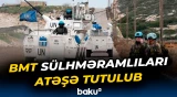 Livan-İsrail sərhədində dəhşətli atışma oldu