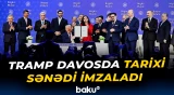 Diqqətlər Davosda | "Sülh Şurasının Nizamnaməsi" sənədi imzalandı - Baku TV