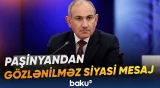 Paşinyan insanların həmrəylik görmək istədiyini bildirib