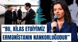 Marqarita Simonyan Zelenskinin səfərinə görə Paşinyanı "nankor" adlandırdı