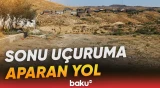 Lökbatanda sürücülər üçün təhlükəli vəziyyət