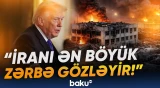 Trampdan İranla bağlı sensasiyalı açıqlama