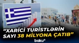 Yunanıstan turizmdə tarixi rekord qırıb