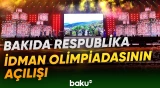 Məktəblilərin Respublika İdman Olimpiadasının açılış mərasimi olub