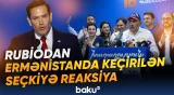"ABŞ Vaşinqton sülh sammitinin məqsədlərini irəlilətməyə sadiqdir" | Marko Rubio