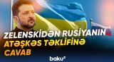 "Mayın 5-dən 6-na keçən gecə sükut rejimi elan edirik" | Ukrayna Prezidenti