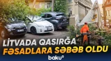 250 mindən çox abonent elektrik enerjisiz qaldı