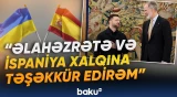 VI Felipe Madriddə Zelenskini qəbul edib