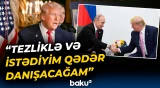 Tramp yaxın vaxtlarda Putinlə görüşməyi planlaşdırır