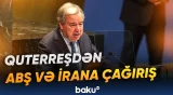 Quterreş İranı və ABŞ-ni danışıqları təcili olaraq bərpa etməyə çağırıb
