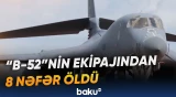 ABŞ-də bombardmançı təyyarə qəzaya uğradı