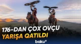 Qazaxıstanda keçirilən festival qartal ovçularını bir araya gətirib