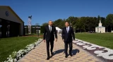 Prezident İlham Əliyevin Çolpon-Ata şəhərində rəsmi qarşılanma mərasimi olub
