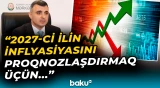 Mərkəzi Bank inflyasiya proqnozunu açıqlayıb