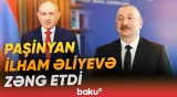 Nikol Paşinyan və İlham Əliyev arasındakı telefon danışığının detalları