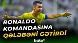 Ronaldonun dublu komandasını sevindirdi