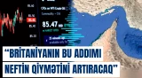 "Hörmüz boğazı ilə bağlı bu gedişlə neftin qiyməti 200 dollara qalxacaq" | Sensasiyalı açıqlama