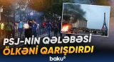 Azarkeşlərin sevinci iğtişaşlara çevrildi, yüzlərlə saxlanılan var