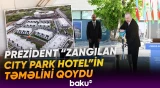 İlham Əliyev Zəngilanda görülmüş işlərlə tanış oldu - Baku TV