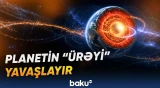 Yerin daxili nüvəsi fərqli istiqamətdə fırlanmağa başlayıb