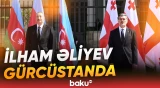 Prezident İlham Əliyevin Gürcüstanda rəsmi qarşılanma mərasimi - Baku TV