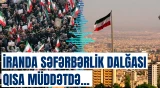 İranda ölkənin müdafiəsinə hazır olduqlarını bəyan edənlərin sayı rekord həddə çatıb