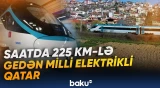 Türkiyədə saatda 225 kilometrlə gedən milli elektrikli qatar