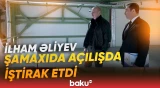 Prezident İlham Əliyev Şamaxıda “Şirvan Aqro” heyvandarlıq kompleksində