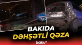 Heydər Əliyev prospektində ağır qəza