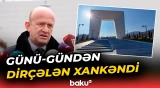 Media nümayəndələri Xankəndidə aparılan quruculuq işləri ilə tanış oldu