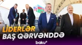 İlham Əliyev və Peter Pelleqrini Baş Qərvənddə görülən işlərlə tanış oldular