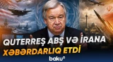 BMT-nin Baş katibi tərəfləri danışıqları bərpa etməyə çağırıb - Baku TV