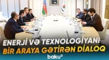 SOCAR-da BYD-nin rəsmisi ilə görüş | Birgə həyata keçirilən layihələr barədə müzakirə - Baku TV
