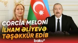 “Qarşıda bizi mühüm əməkdaşlıq imkanları gözləyir” | Meloni