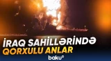 İraq sahillərində yanan tankerlər söndürüldü