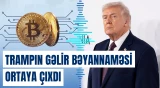 Tramp kriptovalyuta əməliyyatlarından nə qədər gəlir əldə edib?