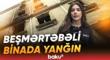 Nərimanovda yanğın olan ərazidə son vəziyyət