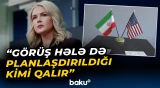 Ağ Evdən ABŞ-İran danışıqları ilə bağlı açıqlama