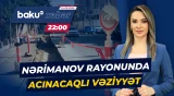 Bakıda yarımçıq qalan daha bir yol problemi - Baku TV CANLI