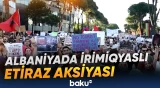 Albaniyada Cared Kuşnerə məxsus olduğu bildirilən tikinti layihəsinə qarşı etiraz olub