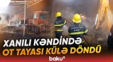 Cəlilabadın Xanılı kəndində ot tayası yanıb