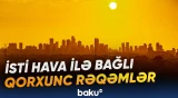 Hava ilə bağlı ölənlərin sayı yeddi mini keçdi
