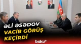 Əli Əsədov Rusiyanın Həştərxan vilayətinin qubernatoru ilə görüşüb