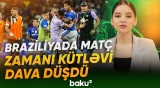 Braziliyada futbol matçında oyunçular arasında kütləvi dava düşüb