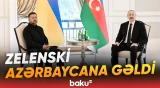 Ukrayna Prezidenti Volodimir Zelenski Azərbaycanda işgüzar səfərdədir
